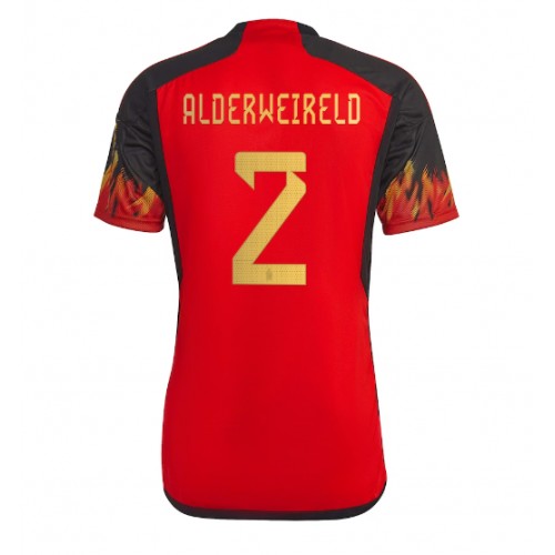 Belgia Toby Alderweireld #2 Hjemmedrakt VM 2022 Kortermet Belgia Toby Alderweireld #2 Hjemmedrakt VM 2022 Kortermet